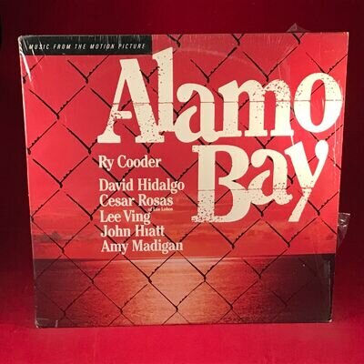 ORIGINAL SOUNDTRACK Alamo Bay 1985 USA Vinyl LP film Ry Cooder John Hiatt