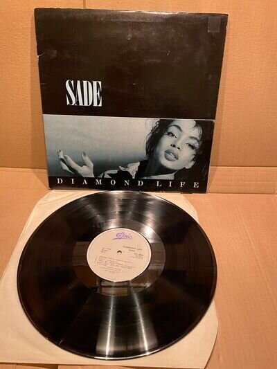 Sade Diamond Life Gatefold LP Album Vinyl Record EPC 26044 Epic -VG+