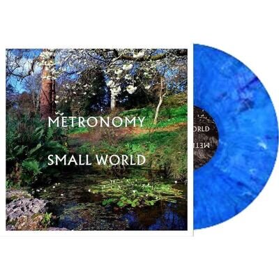 METRONOMY - SMALL WORLD LIMITED EDITION BLUE MARBLE VINYL LP (NEW)