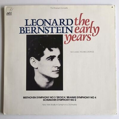 Leonard Bernstein - The Early Years - Vinyl Double Gatefold LP - AVM 1001/2