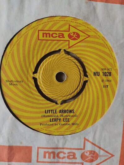 Leapy Lee-Little Arrows 7" Vinyl