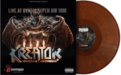 KREATOR - LIVE AT DYNAMO OPEN AIR 1998 BROWN & ORANGE MARBLED VINYL LP (NEW)