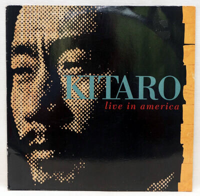 KITARO Live In America Double LP Geffen GEF24323 Germany 1991 Ambient Electronic