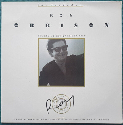 THE LEGENDARY ROY ORBISON 20 GREATEST HITS 12" VINYL LP ALBUM RECORD NEAR MINT