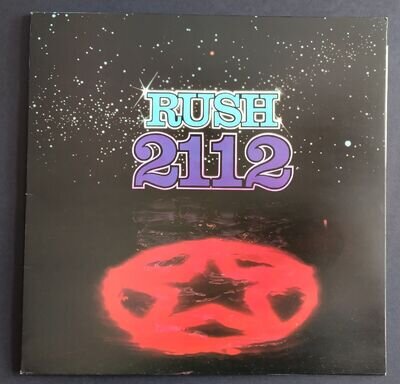 RUSH 2112 (Mercury 1976) Excellent