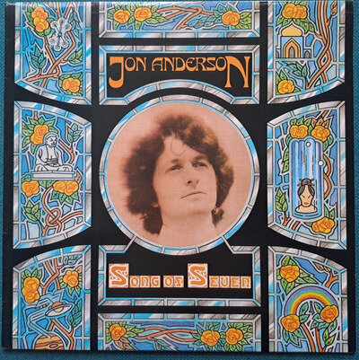 Jon Anderson – Song Of Seven - 12" VINYL LP ALBUM RECORD & INNER - NEAR MINT