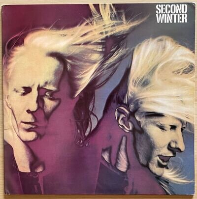 Johnny Winter – Second Winter LP - 1989 UK Edsel Gatefold ED 312 VG+ Vinyl