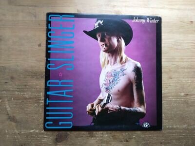 Johnny Winter Guitar Slinger Very Good+ Vinyl LP Record Album SNTF 914