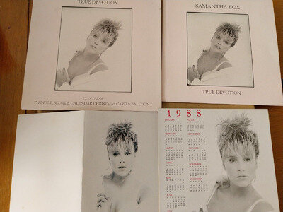 SAMANTHA FOX "TRUE DEVOTION" LIMITED EDITION 7" (JIVE RECORDS 1985)