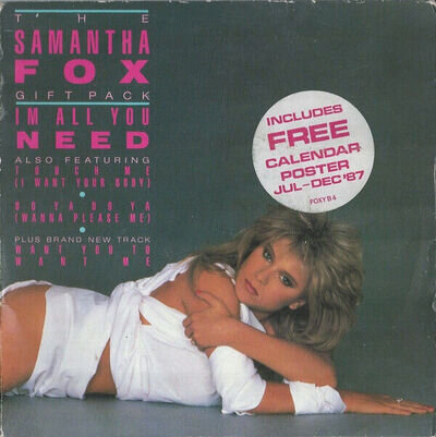 Samantha Fox - Gift Pack - Used Vinyl Record 7 - P1303z