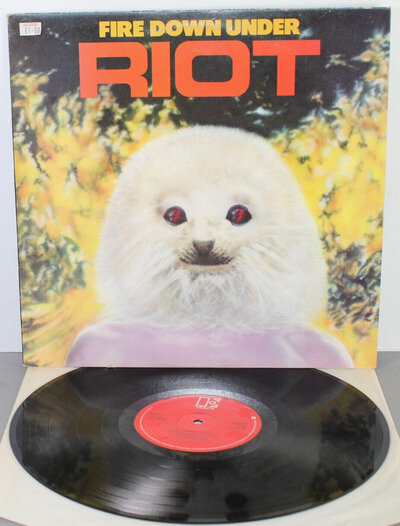 Riot - Fire Down Under - Vinyl LP Album (Original 1981 Press) - *Excellent*