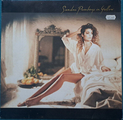 SANDRA - PAINTINGS IN YELLOW - 12" VINYL LP ALBUM RECORD & INNER SLEEVE - EX+