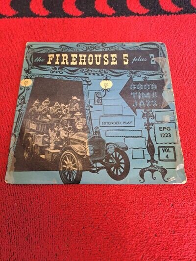 The Firehouse Five Plus Two Vol. 4 - Good Time Jazz - 7" Vinyl EP (B28)