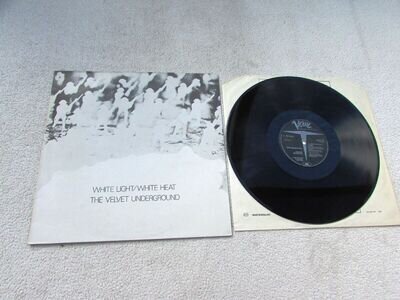 THE VELVET UNDERGROUND LP WHITE LIGHT WHITE HEAT UK PRESS NEAR MINT