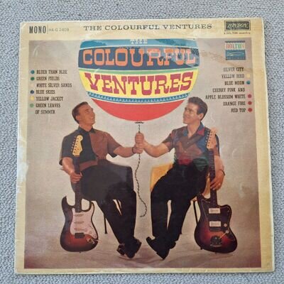 THE VENTURES - "THE COLOURFUL VENTURES" (U.K. LONDON) 1961. MONO. 1ST PRESS.