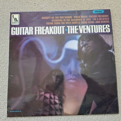 THE VENTURES - "GUITAR FREAKOUT" (U.K. LIBERTY) 1962. STEREO.