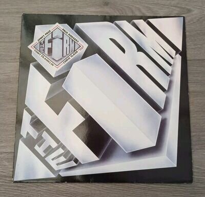 The Firm Vinyl LP 12" Record 1985 Jimmy Page VG/G+ Atlantic 81239-1