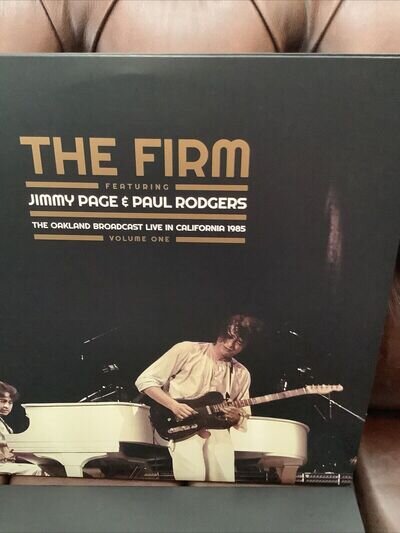 The Firm .Jimmy Page/Paul Rodgers 2x DBL Lp Bundle Live Volume 1+2