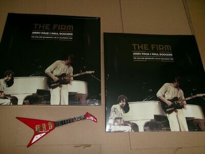 THE FIRM jimmy page paul rogers 2 brand new vinyl lp bundle saver vol 1 and vol2