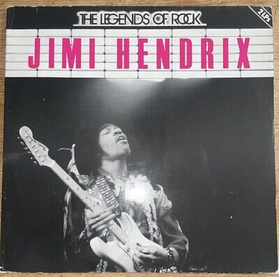 The Legends of Rock - Jimi Hendrix - Double Album VINYL 12" 2 LP NM/EX GERMAN