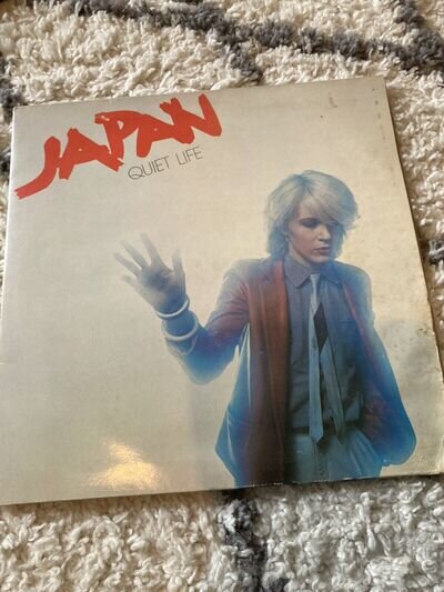 Japan- Quiet Life. Original 1980 A1 Press In Decent Condition