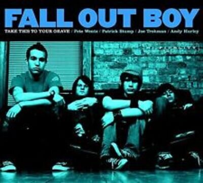 Fall Out Boy - Take This To Your Grave Blue Vinyl Record