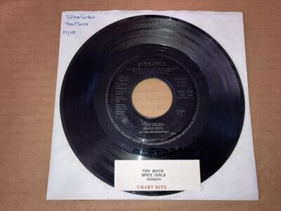 The Spice Girls - Too Much - jukebox issue with title strip - vinyl 7”