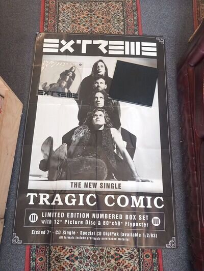 Extreme Tragic Comic 12 Inch Picture Disc EP With Huge Poster