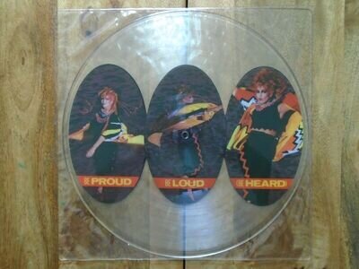 Toyah - Be Proud, Be Loud, Be Heard 12" vinyl Pic Disc 1982