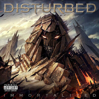 Disturbed : Immortalized VINYL 12" Album 2 discs (2015) ***NEW*** Amazing Value