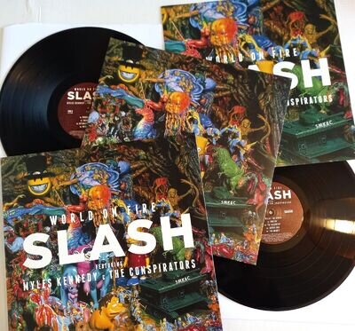 Slash feat. Myles Kennedy & The Conspirators - World On Fire 2xLP 2014 RR 75581