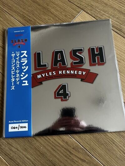 SLASH MYLES KENNEDY & CONSPIRATORS 4 ASSAI BLUE VINYL 200 Only Guns N Roses New