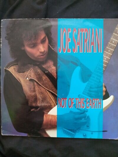 Joe Satriani Not of this Earth vinyl