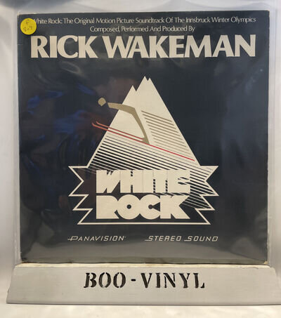 RICK WAKEMAN - 'WHITE ROCK / A&M records 1977 A1-B1 EX / VG +