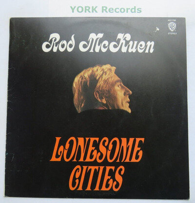 ROD McKUEN - Lonesome Cities - Excellent Con LP Record Warner Brothers WS 1758