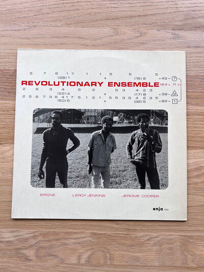 Revolutionary Ensemble - S/T LP (free spiritual jazz experimental sun ra art)