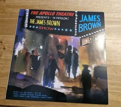 james brown live at the apollo Blue Vinyl Album