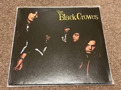 The Black Crowes original 1990 Vinyl LP Shake Your Money Maker on DEF 24278