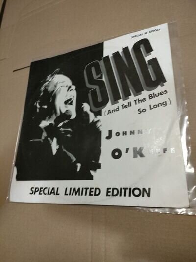 Johnny O'Keefe ‎– Sing (And Tell The Blues So Long) 10"