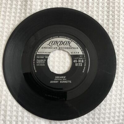 Johnny Burnette - Dreamin' / Cincinnati Fireball LONDON HLG 9172