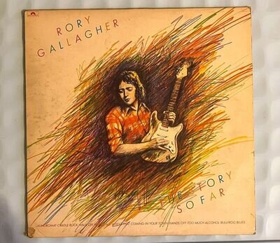 Rory Gallagher - The Story So Far (Greatest Hits) Polydor ACB 250 UK Vinyl LP