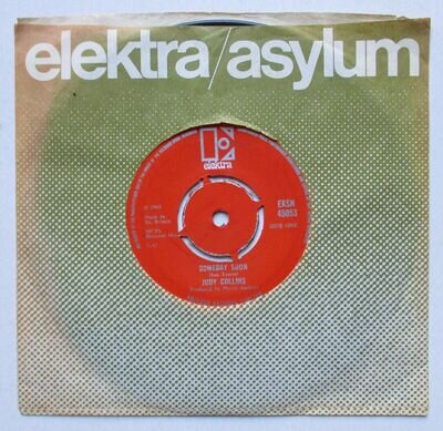 Judy Collins - 7" UK 45 - Someday Soon - 1968 - Elektra - EKSN 45053 - G+/VG