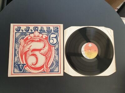 J.J. CALE - 5 - 1979 UK PRESS 12" VINYL RECORD LP EX/EX