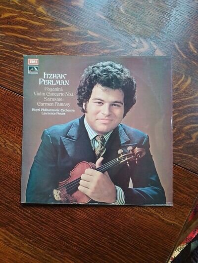 ITZHAK PERLMAN - LP RECORD HMV ASD 2782 Paganini, Sarasate - NEAR MINT CONDITION