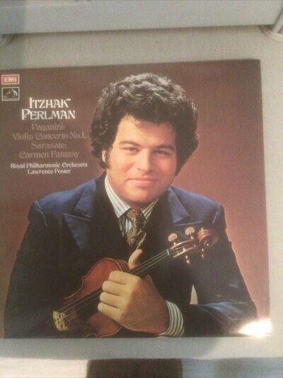 ASD 2782 ITZHAK PERLMAN Violin Concerto No1 RPO Lawrence Foster