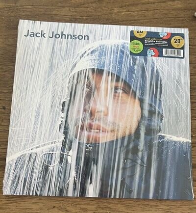 Jack Johnson - Brushfire Fairytales- Newbury Comics /1000 Kelp Colour Vinyl Mint