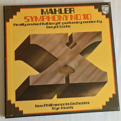 MAHLER Symphony 10 Deryck Cooke WYN MORRIS 2LP BOX SET *WR