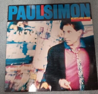 Paul Simon Hearts And Bones EU 1983 Warner Bros. Records 92-3942-1 VG+