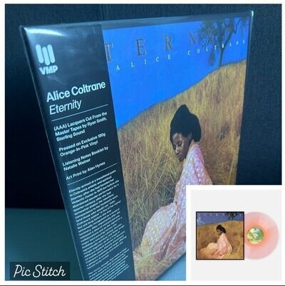 IN HAND!! Alice Coltrane Eternity ORANGE PINK LP Vinyl Me Please VMP AAA