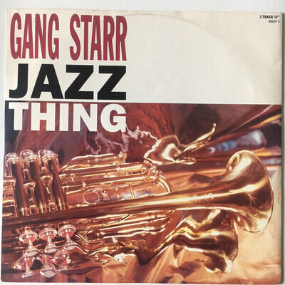 Gang Starr - Jazz Thing Vinyl 1990 656377 6